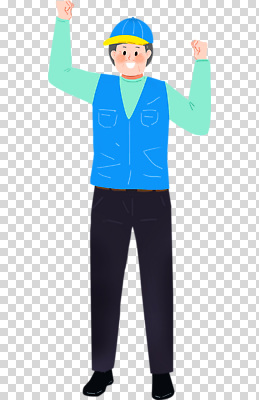 편집이미지 직업 남자 모션 기념 작업복 웃음 기쁨 장비 양손 우승 헬멧 즐거움 PNG 밝은색 손 옷 감정 표정 사람 최고 보호장비 파일형식
