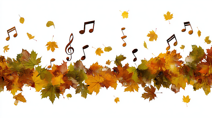 JPG 디자인 계절 예술 음악 컬러 단풍 잎 일러스트 모션 자연 나뭇잎 풍경 이벤트 그래픽 평화 소리 가을 오브젝트 이미지 조화 뷰티풀 국내일러스트 AI일러스트 AI콘텐츠 식물 컨셉 문화예술 생태계 파일형식