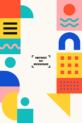 모양 디자인 포스터 예술 컬러 백그라운드 패턴 일러스트 그래픽 장식 질감 조화 색채 창의성 스타일 국내일러스트 AI파일 무늬 파일형식 벡터