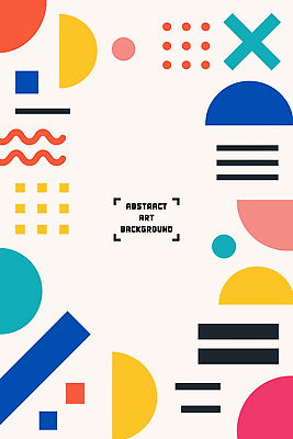 모양 도형 디자인 컬러 백그라운드 패턴 곡선 일러스트 그래픽 사각형 원형 작품 조화 색채 창의성 국내일러스트 AI파일 선 무늬 미술 파일형식 벡터