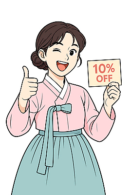 전통 여자 패션 문화 일러스트 모션 한국 손짓 쇼핑 세일 기쁨 엄지손가락 전통의상 한복 알림 쿠폰 화사함 국내일러스트 AI파일 한국전통 감정 아시아 컨셉 손가락 사람 파일형식 벡터