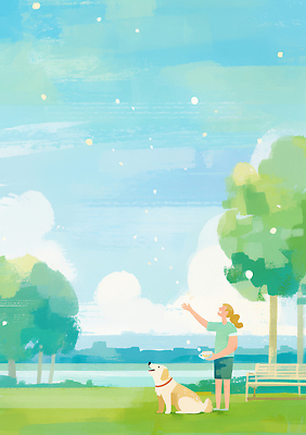 JPG 나무 공원 남자 행복 호수 일러스트 가족 모션 자연 놀이 하늘 디저트 여름 파란색 반려동물 햇빛 평화 물방울 강아지 즐거움 국내일러스트 AI일러스트 AI콘텐츠 식물 동물 계절 공공시설 감정 음식 컬러 컨셉 관계 사람 태양 개 생태계 파일형식