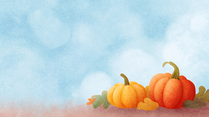 JPG 모양 계절 백그라운드 단풍 일러스트 자연 호박 따뜻함 풍경 장식 농작물 노란색 주황색 가을 편안함 크기 배열 오브젝트 색감 자연물 국내일러스트 AI일러스트 AI콘텐츠 컬러 잎 농업 채소 감각 생태계 파일형식