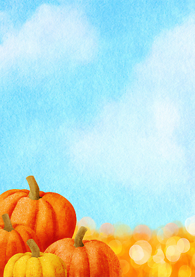 JPG 구름 계절 농업 과일 일러스트 자연 하늘 호박 따뜻함 밝음 풍경 빛 농작물 농장 주황색 수확 가을 색감 국내일러스트 AI일러스트 AI콘텐츠 자연요소 산업 컬러 채소 생태계 파일형식