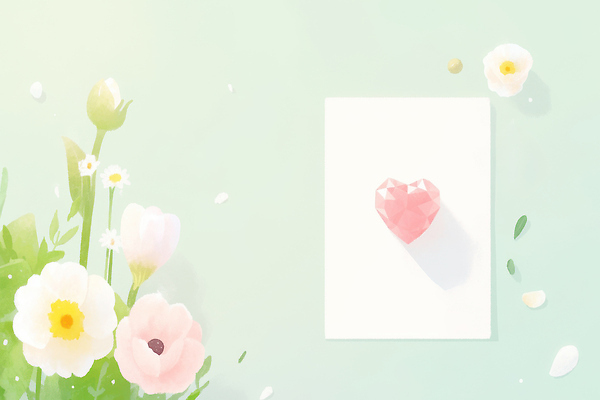 JPG 디자인 꽃 감정 예술 분홍색 컬러 백그라운드 일러스트 자연 사랑 장식 정원 봄 하트 그림 향기 부드러움 파스텔 뷰티풀 국내일러스트 AI일러스트 AI콘텐츠 카드프레임 모양 식물 계절 학용품 프레임 감각 생태계 냄새 파일형식