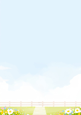 JPG 구름 꽃 여유 꽃밭 일러스트 자연 날씨 풍경 초원 햇빛 소풍 평화 촬영 봄 시골 즐거움 뷰티풀 목가 안락 동심 국내일러스트 AI일러스트 AI콘텐츠 자연요소 식물 계절 감정 컨셉 태양 야외활동 생태계 파일형식