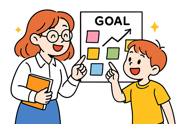 학생 교육 어린이 포즈 스티커 지도 일러스트 교실 커뮤니케이션 대화 학습 교사 성장 목표 활기 긍정적 목표달성 상호작용 국내일러스트 AI파일 직업 감정 컨셉 학교 말하기 사람 파일형식 벡터