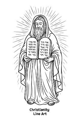 전통 기독교 종교 문화 예술 선 상징 일러스트 사람 빛 성경 표현 메시지 역사 그림 신성 Robe 국내일러스트 AI파일 종교용품 파일형식 벡터