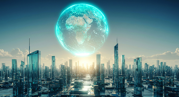 JPG 편집이미지 건축 지구 하늘 미래 기술 풍경 공중 빛 일출 환경 고층빌딩 도시 뷰티풀 Skyline 이미지편집 AI컴퓨터그래픽 AI콘텐츠 컨셉 빌딩 노을 파일형식