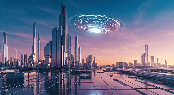 JPG 편집이미지 디자인 하늘 미래 기술 풍경 건물 생활 도시 저녁 UFO 고층 소설_책 SF AI_인공지능 이미지편집 AI컴퓨터그래픽 AI콘텐츠 건축물 컨셉 미확인물체 야간 문학 파일형식