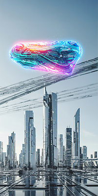 JPG 편집이미지 상징 컬러 하늘 미래 설계 기술 고층빌딩 공간 비행 도시 모던 장면 혁명 이미지편집 AI컴퓨터그래픽 AI콘텐츠 컨셉 빌딩 파일형식