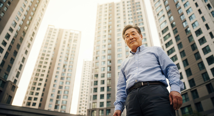 JPG 편집이미지 공원 남자 여유 중년 한국 청년 건물 라이프 햇빛 걷기 도시 반성 오후 주거지 의료성형뷰티 편집실사 AI인물포토 AI콘텐츠 건축물 공공시설 감정 아시아 모션 사람 성인 생활 태양 CG 파일형식 AI포토