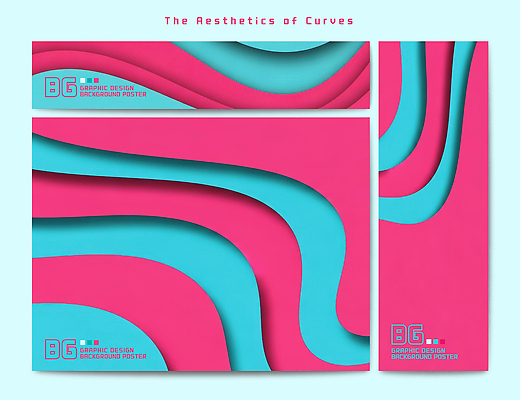 모양 템플릿 디자인 배너템플릿 예술 컬러 백그라운드 패턴 곡선 그래픽 준비 조화 창의력 AI파일 배너 선 무늬 파일형식 벡터