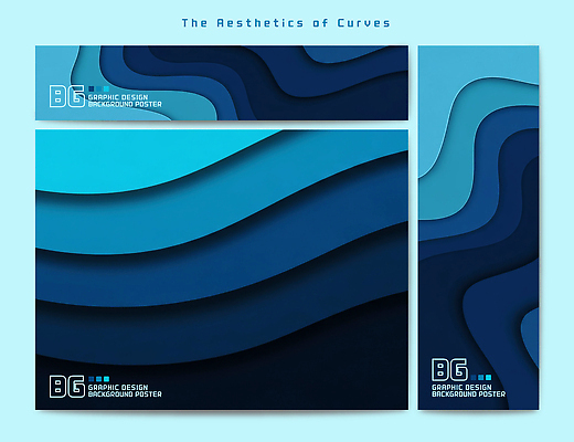 모양 템플릿 디자인 배너템플릿 포스터 예술 컬러 백그라운드 패턴 곡선 그래픽 파란색 모던 조화 창의성 AI파일 배너 선 무늬 파일형식 벡터