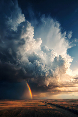 JPG 구름 편집이미지 컬러 하늘색 무지개 자연 하늘 날씨 풍경 일몰 대기 저녁 땅 조화 뷰티풀 웅장함 이미지편집 AI포토 AI콘텐츠 자연요소 파란색 노을 야간 생태계 파일형식