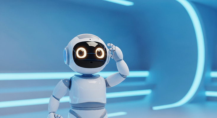 JPG 편집이미지 디자인 감정 미래 기술 파란색 환경 인사 로봇 모던 전자 소프트웨어 자동화 첨단 상호작용 이미지편집 AI컴퓨터그래픽 AI콘텐츠 컬러 컨셉 예절 파일형식