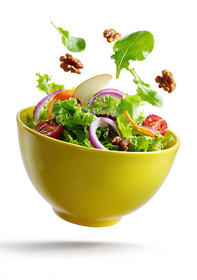 JPG 편집이미지 음식 다이어트 채소 재료 요리 공중 식사 샐러드 견과류 신선 맛 비타민 건강식 편집실사 AI포토 AI콘텐츠 영양군 컨셉 건강 경상북도 CG 영양소 파일형식