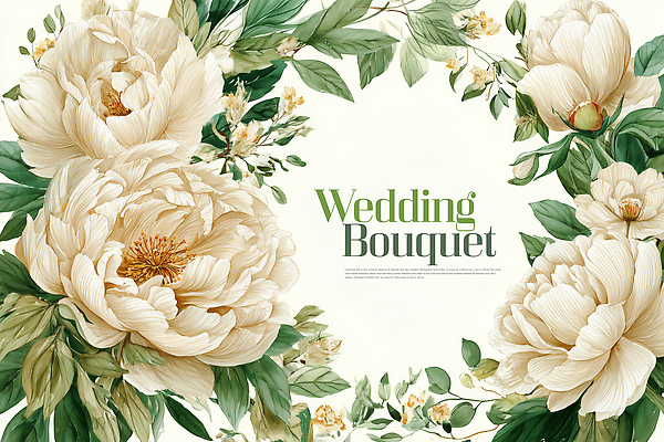 JPG 식물 디자인 계절 기념일 꽃 부케 백그라운드 일러스트 자연 결혼식 선물 사랑 이벤트 장식 장미 축하 화려 백합 조화 뷰티풀 생동감 국내일러스트 AI일러스트 AI콘텐츠 감정 꽃다발 결혼 컨셉 생태계 파일형식