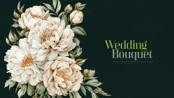 JPG 식물 디자인 꽃 예술 컬러 꽃다발 부케 결혼 백그라운드 일러스트 결혼식 이벤트 장식 인테리어 디지털 로맨틱 꽃집 꽃말 조화 모란 뷰티풀 국내일러스트 AI일러스트 AI콘텐츠 컨셉 상점 파일형식