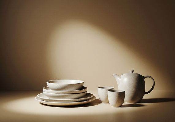 JPG 편집이미지 그릇 식기 디자인 예술 탁자 조명 빛 식사 다기 찻주전자 준비 편집실사 AI포토 AI콘텐츠 가구 주전자 다도 CG 파일형식