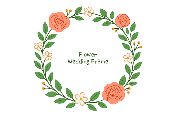 디자인 기념일 꽃 행복 컬러 결혼 일러스트 자연 결혼식 프레임 사랑 이벤트 장식 장미 축제 화환 오브젝트 뷰티풀 국내일러스트 AI파일 식물 감정 생태계 파일형식 벡터