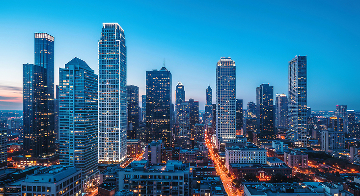 JPG 편집이미지 도로 야경 자동차 하늘 조명 풍경 건물 빛 일몰 도시 저녁 스카이라인 고층 편집실사 AI포토 AI콘텐츠 건축물 길 육상교통 교통시설 노을 야간 CG 파일형식 풍경_경치