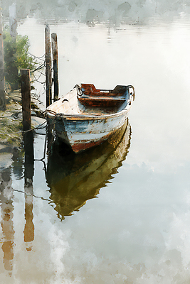 JPG 나무 여행 일러스트 자연 바람 갈대 풍경 반사 평화 항구 고요 일몰 물가 빈티지 수면 수조 정박 조용 선박 국내일러스트 AI일러스트 AI콘텐츠 자연요소 식물 컨셉 수상교통 배_교통 교통시설 날씨 물 노을 생태계 파일형식