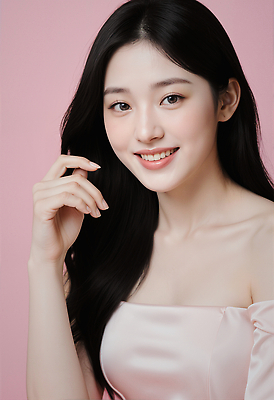 JPG 모델 편집이미지 헤어스타일 여자 패션 분홍색 포즈 백그라운드 미소 청춘 뷰티 촬영 매력적 정사각형 뷰티풀 의료성형뷰티 스타일 편집실사 AI인물포토 AI콘텐츠 도형 컬러 컨셉 표정 사람 CG 파일형식 AI포토