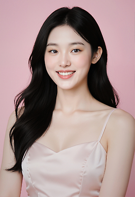 JPG 모델 편집이미지 헤어스타일 드레스 여자 패션 분홍색 포즈 백그라운드 미소 뷰티 촬영 자신감 우아함 이미지 뷰티풀 의료성형뷰티 편집실사 AI인물포토 AI콘텐츠 옷 감정 컬러 컨셉 표정 사람 CG 파일형식 AI포토