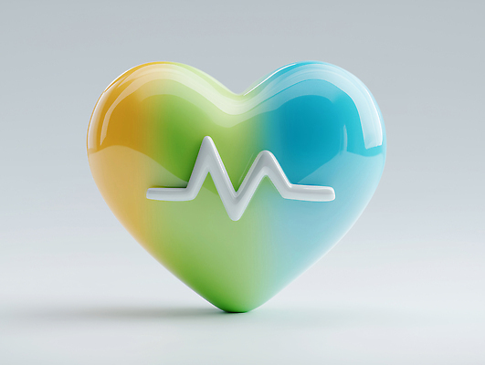 JPG 모양 편집이미지 디자인 행복 예술 상징 컬러 백그라운드 건강 그래픽 심장 긍정적 창의성 편집3D AI컴퓨터그래픽 AI콘텐츠 감정 3D 장기_의학 파일형식