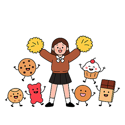 캐릭터 디자인 감정 어린이 일러스트 학교 응원 아이스크림 디저트 소녀 친구 파티 쿠키 초콜릿 수능 표현 컵케이크 즐거움 수험생 젤리 간편조리식품 국내일러스트 AI파일 여자 교육 음식 관계 고등학생 사람 이벤트 케이크 시험 파일형식 벡터
