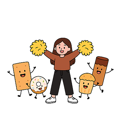 캐릭터 행복 포즈 일러스트 모션 디저트 웃음 소녀 친구 파티 귀여움 축제 수능 모임 즐거움 수험생 소통 인기 응원봉 국내일러스트 AI파일 여자 감정 어린이 음식 컨셉 관계 응원 고등학생 표정 이벤트 시험 파일형식 벡터