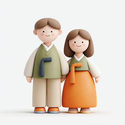 JPG 편집이미지 캐릭터 전통 디자인 옷 문화 컬러 한국 서기 미소 한복 편집3D AI컴퓨터그래픽 AI콘텐츠 한국전통 아시아 모션 표정 3D 전통의상 파일형식