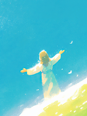 JPG 감정 여유 바다 일러스트 자연 하늘 사람 풍경 평화 믿음 희망 기쁨 조화 뷰티풀 전환 청명 국내일러스트 AI일러스트 AI콘텐츠 컨셉 생태계 파일형식