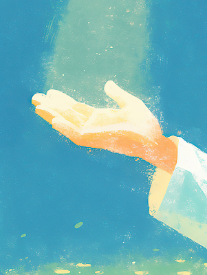 JPG 손 감정 예술 상징 백그라운드 일러스트 자연 밝음 빛 평화 희망 고요 에너지 표현 분위기 그림 전달 긍정 조화 뷰티풀 국내일러스트 AI일러스트 AI콘텐츠 컨셉 신체부위 생태계 파일형식