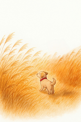 JPG 동물 행복 반려견 일러스트 자연 바람 안전 풍경 잔디 초원 여름 햇빛 평화 귀여움 강아지 소중 호기심 탐색 접착풀 국내일러스트 AI일러스트 AI콘텐츠 자연요소 식물 계절 감정 컨셉 날씨 문구용품 반려동물 태양 풀_접착제 개 생태계 파일형식