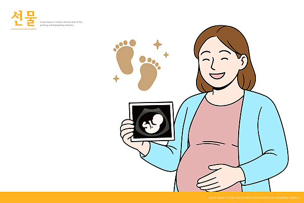 여자 행복 일러스트 가족 건강 사랑 웃음 귀여움 임신 기쁨 육아 아기 출산 준비 모성애 순간 초음파 국내일러스트 AI파일 감정 컨셉 관계 표정 사람 파일형식 벡터