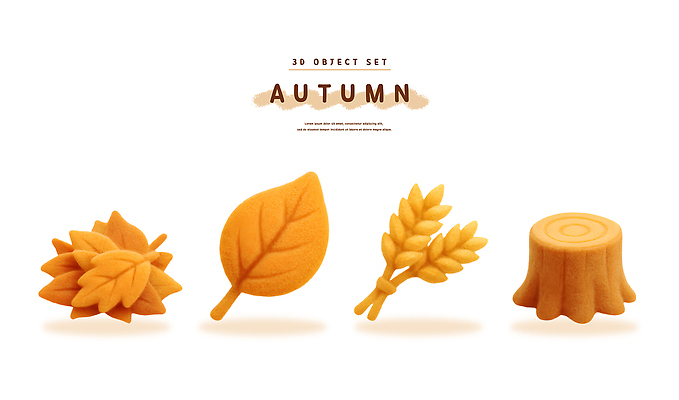 PSD 편집이미지 디자인 예술 컬러 단풍 자연 그래픽 장식 3D 수확 가을 오브젝트 나무토막 편집3D 계절 잎 농업 디지털합성 생태계 파일형식