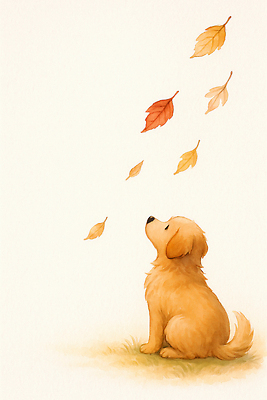 JPG 사계절 행복 감정 컬러 단풍 일러스트 자연 바람 나뭇잎 털 앉기 풍경 잔디 소풍 귀여움 가을 관찰 강아지 편안함 주위 국내일러스트 AI일러스트 AI콘텐츠 자연요소 식물 계절 컨셉 잎 모션 날씨 반려동물 야외활동 감각 개 생태계 파일형식