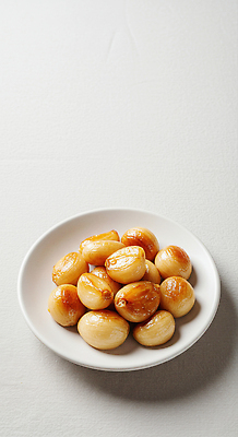 JPG 편집이미지 접시 한식 음식 재료 반찬 마늘 요리 식사 맛 부드러움 레시피 건강식 편리함 편집실사 AI포토 AI콘텐츠 식기 컨셉 채소 감각 CG 파일형식