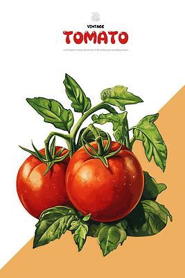 PSD 식물 디자인 채소 일러스트 방울토마토 자연 요리 장식 여름 농작물 정원 신선 빈티지 배열 오브젝트 유기농 건강식 색감 국내일러스트 영양군 웰빙 계절 음식 컨셉 농업 토마토 경상북도 생태계 파일형식