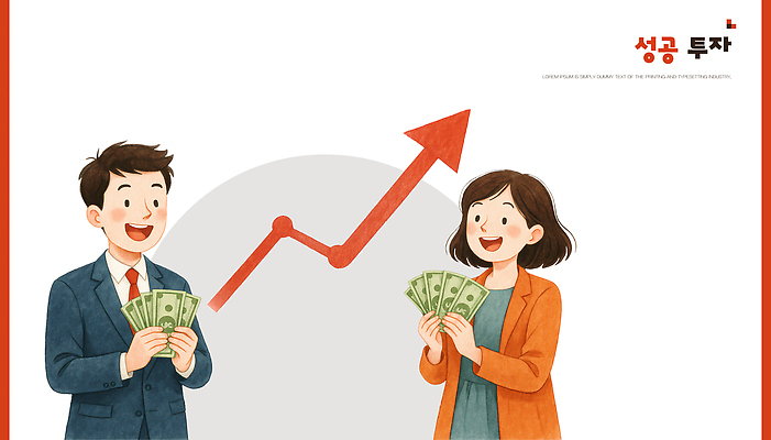 PSD 여자 남자 행복 돈 일러스트 비즈니스 성공 그래프 금융 기쁨 성장 축하 시장 부 목표 분석 투자 상승 전략 재정 국내일러스트 감정 컨셉 사람 경제 재산 파일형식