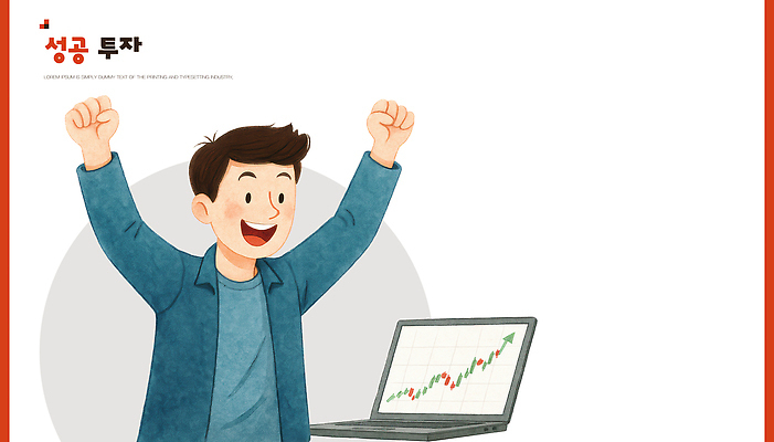 PSD 남자 행복 일러스트 성공 그래프 금융 경제 컴퓨터 주먹 기쁨 성장 목표 재테크 투자 긍정 열정 노력 서류판 재정 흥미 국내일러스트 감정 컨셉 비즈니스 모션 사람 전자제품 사무용품 파일형식