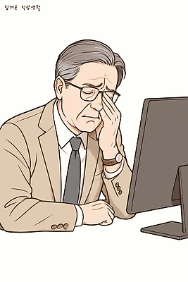 PSD 손 일러스트 스트레스 직장 표정 피곤 사람 일상 컴퓨터 사무실 스크린 청바지 업무 불안 집중 고민 성별 이마 국내일러스트 감정 컨셉 회사 비즈니스 바지 라이프 신체부위 전자제품 작업 파일형식