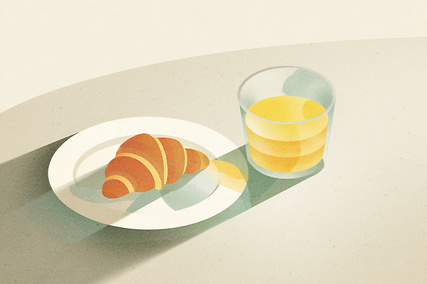 JPG 접시 여유 음식 일러스트 탁자 아침 디저트 잔 평화 식사 신선 아침식사 오렌지주스 크루아상 브런치 부드러움 다과 맛있는 국내일러스트 AI일러스트 AI콘텐츠 주간 식기 감정 빵 가구 컨셉 감각 과일주스 파일형식