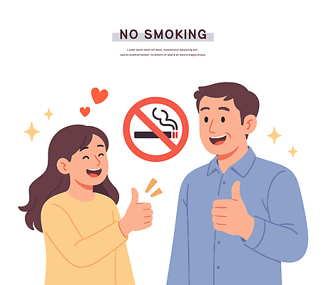 여자 남자 행복 감정 일러스트 손가락 모션 협력 건강 사랑 웃음 일상 친구 기쁨 축하 메시지 긍정 금연 소통 의사소통 지원 국내일러스트 AI파일 손 캠페인 컨셉 관계 표정 사람 라이프 사회이슈 파일형식 벡터