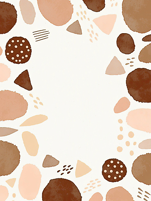 JPG 모양 디자인 예술 컬러 백그라운드 무늬 패턴 곡선 일러스트 추상 미술 갈색 점 크림 경계 모던 질감 조화 베이지색 세련 국내일러스트 AI일러스트 AI콘텐츠 선 문화예술 파일형식