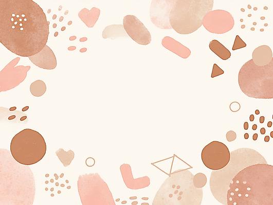 JPG 모양 예술 분홍색 컬러 백그라운드 패턴 일러스트 수채화 그래픽 장식 갈색 고요 심플 부드러움 국내일러스트 AI일러스트 AI콘텐츠 무늬 감각 파일형식