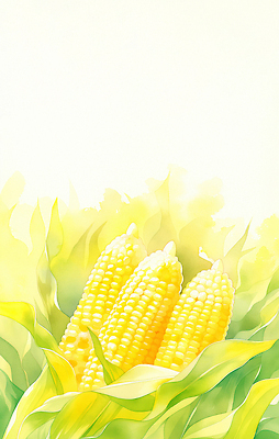 JPG 식물 농업 채소 일러스트 자연 식탁 생명 건강 옥수수 여름 농작물 햇빛 농장 수확 성장 농촌 신선 달콤 풍요 국내일러스트 AI일러스트 AI콘텐츠 계절 산업 컨셉 탁자 곡류 태양 시골 맛 생태계 파일형식