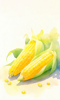 JPG 식물 음식 컬러 채소 일러스트 자연현상 자연 생명 건강 옥수수 여름 농작물 농장 노란색 농사 수확 신선 농부 조화 국내일러스트 AI일러스트 AI콘텐츠 영양군 직업 계절 농업 곡류 경상북도 생태계 파일형식